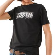 T-shirt Noir femme Teddy Smith Ezio