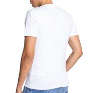 T-shirt Blanc Homme Guess Core V vue 2