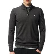 Pull 1/4 Zip Gris Foncé Homme Teddy Smith Marty 2