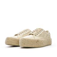 Baskets Beige Femme Chattawak Paco vue 6