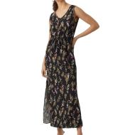 Robe Longue Noir/Vert Femme Vero Moda 10286770