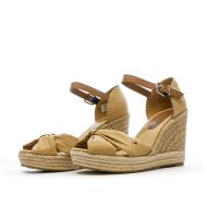 Sandales Compensées Camel Femme Tommy Hilfiger 10cm vue 6