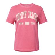 T-shirt Rose Femme Tommy Hilfiger Washed Varsi