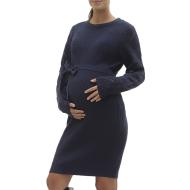 Robe Pull de Grossesse Marine Femme Mamalicious Newlina pas cher