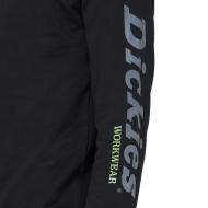 Sweat Noir Homme Dickies Okemo vue 2