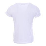 T-shirt blanc homme Schott NYC brodé vue 2