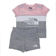 Ensembles Gris/Rose Fille The North Face Summer pas cher