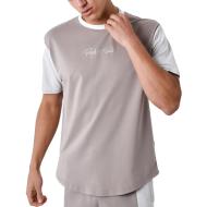 T-shirt Marron Homme Project X Paris Colorblock pas cher