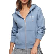 Sweat Zippé Bleu Femme Superdry W2012047A pas cher