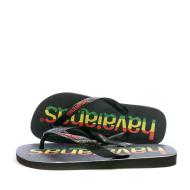 Tongs Noir Homme Havaianas Top Logomania