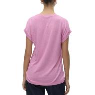 T-Shirt Rose Femme Vero Moda Brianna 10291353 vue 2