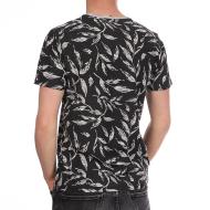 T-Shirt noir homme Teddy Smith T-Virgil MC vue 2