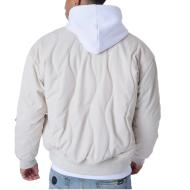 Veste Bomber Beige Homme Project X Paris Vague vue 2