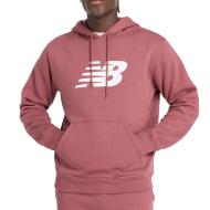 Sweat Capuche Bordeaux Homme New Balance Core pas cher