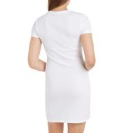 Robe Blanc Femme Calvin Klein Jeans Diffused Monologo vue 2