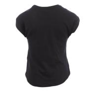 T-shirt Noir Fille Teddy Smith Tobli vue 2