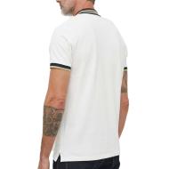 Polo Blanc Homme Pepe jeans Larry vue 2