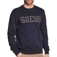 Sweat Marine Homme Guess Beau Cn Fleece