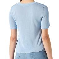 T-shirt Bleu Femme Only Shirley vue 2