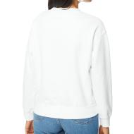 Sweat Blanc Femme Levis Graphic Standard Crew vue 2