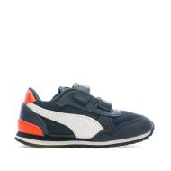 Baskets Marine Garçon Puma Runner vue 2