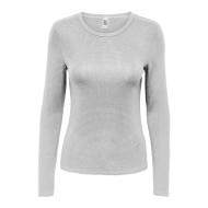 T-shirt Manches Longues Gris Femme JDY Mila