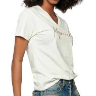 T-shirt Blanc Femme Kaporal SIGNEH24 pas cher