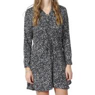 Robe Noire à Motifs Femme Only Cory