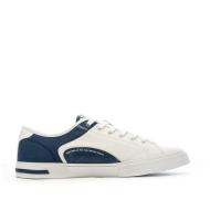 Baskets Blanc/Marine Homme Pepe jeans Kenton Road vue 2