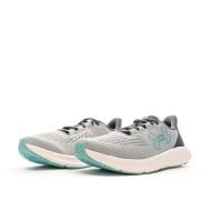 Chaussures de Running Grise/Turquoise Femme Under Armour Charged Pursuit vue 6