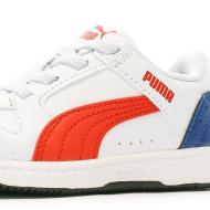 Baskets Bleu/Blanc/Rouge Garçon Puma Inf Reb vue 7