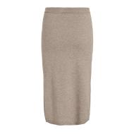 Jupe Portefeuille Beige Femme Vila Plain