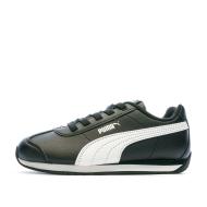 Baskets Noir/Blanc Garçon Puma Turin 3 pas cher