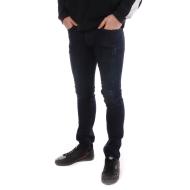 Jeans Slim Bleu Enduit Homme Paname Brothers Jimmy pas cher