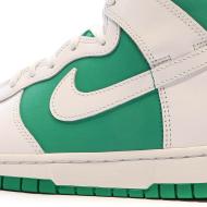 Baskets Blanches/Vertes Homme Nike Dunk vue 7