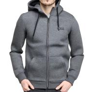 Sweat zippé Gris Foncé Homme Teddy Smith Nark pas cher