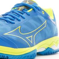 Chaussures de Padel Bleu/Jaune Homme Mizuno Wave Exceed Tour 5 Cc vue 7