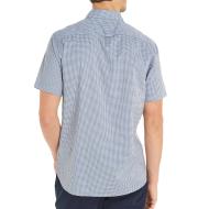 Chemissette Bleu Homme Tommy Hilfiger Flex Gingham vue 2