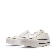 All Star Baskets Blanches à Plateforme Femme Converse vue 6