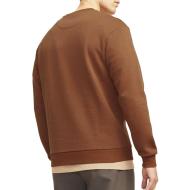 Sweat Uni Marron Homme Jack & Jones Bradley vue 2