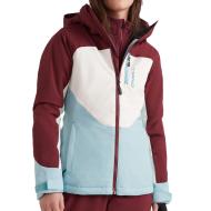 Veste de ski Bleu/Blanc/Rouge Femme O'Neill Diamond pas cher