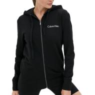 Sweat à capuche Noir femme Calvin Klein pas cher