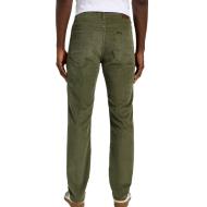 Pantalon en Velours Slim Kaki Homme Lee Mercantile vue 2