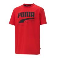 T-shirt Rouge Garçon Puma Rebel Bold pas cher