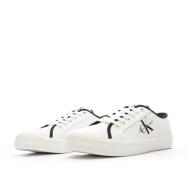 Baskets Blanches Femme Calvin Klein Jeans Skater Vulcanized vue 6