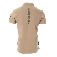 Polo Beige Homme American People Paf vue 2