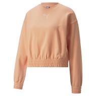 Sweat Corail Femme Puma W Her Crew pas cher