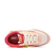 Baskets Rose Fille Puma Rider Splash vue 4