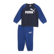 Survêtement Bleu/Noir Garçon Puma Raglan pas cher