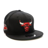 Casquette Noire/Vertr Homme New Era Chicago Bulls vue 2